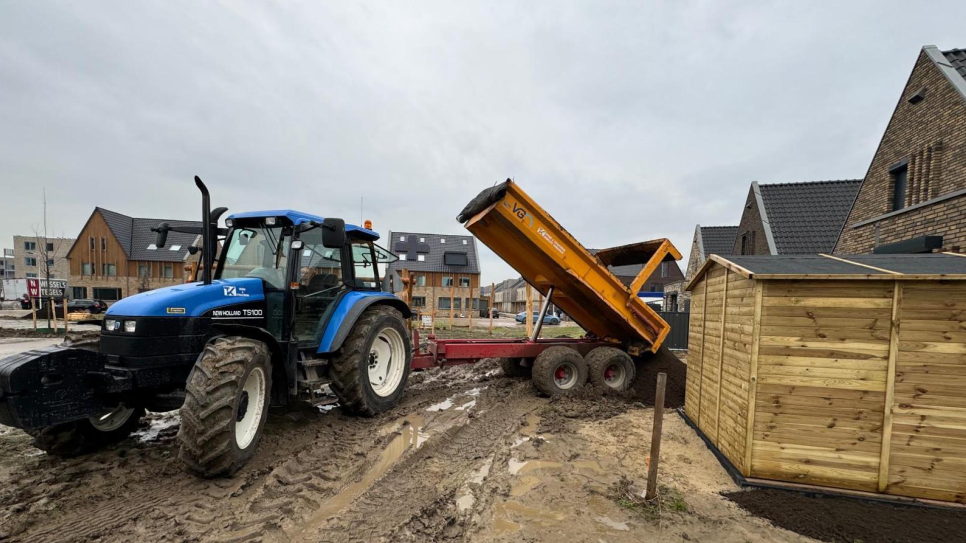 Grondwerk trekker